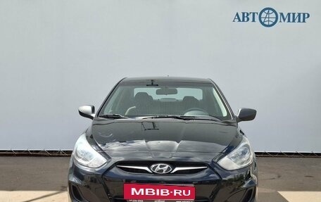 Hyundai Solaris II рестайлинг, 2012 год, 835 000 рублей, 2 фотография
