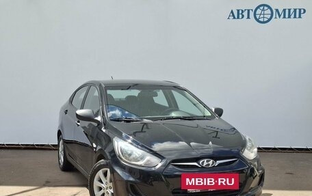 Hyundai Solaris II рестайлинг, 2012 год, 835 000 рублей, 3 фотография
