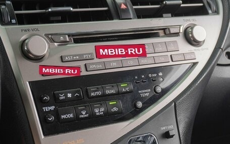 Lexus RX III, 2011 год, 1 819 000 рублей, 14 фотография