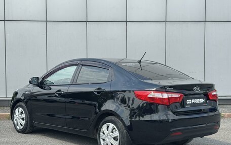 KIA Rio III рестайлинг, 2012 год, 650 000 рублей, 2 фотография