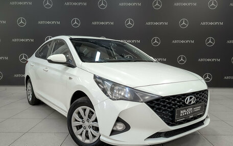 Hyundai Solaris II рестайлинг, 2021 год, 1 295 000 рублей, 3 фотография