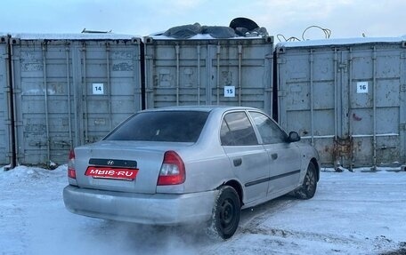 Hyundai Accent II, 2005 год, 75 000 рублей, 3 фотография