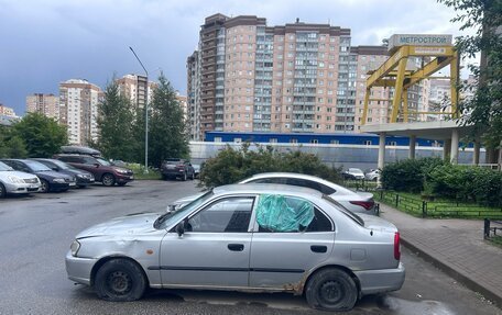Hyundai Accent II, 2005 год, 75 000 рублей, 11 фотография