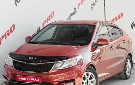 KIA Rio III рестайлинг, 2016 год, 1 125 000 рублей, 1 фотография