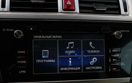 Subaru Outback IV рестайлинг, 2016 год, 2 490 000 рублей, 18 фотография