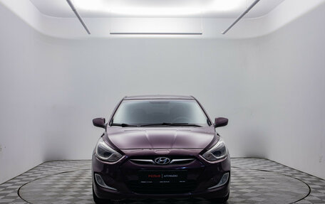 Hyundai Solaris II рестайлинг, 2012 год, 620 000 рублей, 3 фотография