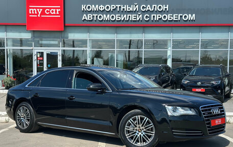 Audi A8, 2013 год, 1 890 000 рублей, 3 фотография