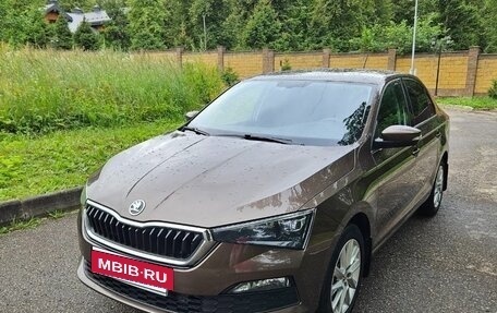 Skoda Rapid II, 2021 год, 1 740 000 рублей, 22 фотография
