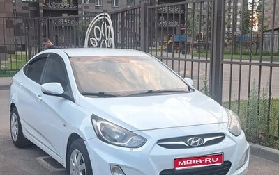 Hyundai Solaris II рестайлинг, 2012 год, 430 000 рублей, 1 фотография