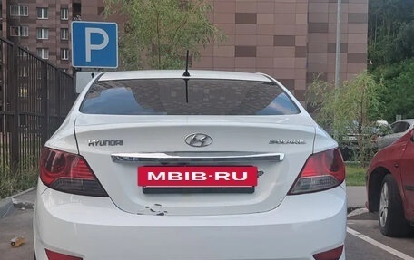 Hyundai Solaris II рестайлинг, 2012 год, 430 000 рублей, 4 фотография