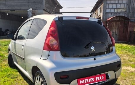 Peugeot 107 I рестайлинг, 2007 год, 405 000 рублей, 4 фотография