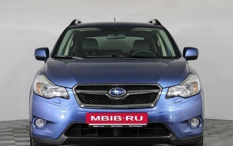 Subaru XV I рестайлинг, 2014 год, 1 990 000 рублей, 3 фотография