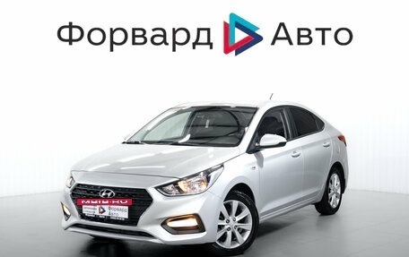 Hyundai Solaris II рестайлинг, 2018 год, 1 290 000 рублей, 3 фотография