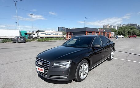 Audi A8, 2012 год, 1 300 000 рублей, 5 фотография