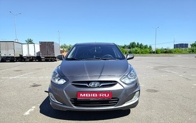 Hyundai Solaris II рестайлинг, 2011 год, 830 000 рублей, 1 фотография