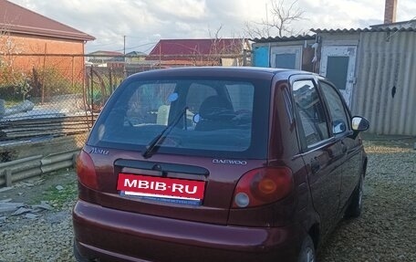 Daewoo Matiz I, 2007 год, 150 000 рублей, 6 фотография
