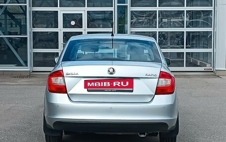 Skoda Rapid I, 2014 год, 751 000 рублей, 7 фотография