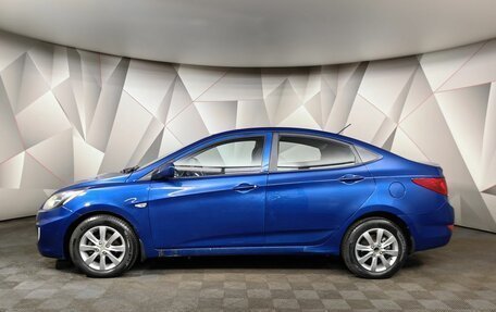 Hyundai Solaris II рестайлинг, 2011 год, 589 000 рублей, 4 фотография