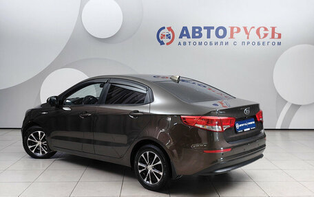 KIA Rio III рестайлинг, 2016 год, 998 000 рублей, 2 фотография