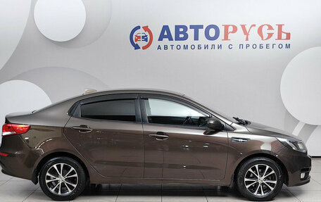 KIA Rio III рестайлинг, 2016 год, 998 000 рублей, 5 фотография