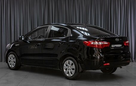 KIA Rio III рестайлинг, 2015 год, 979 000 рублей, 2 фотография