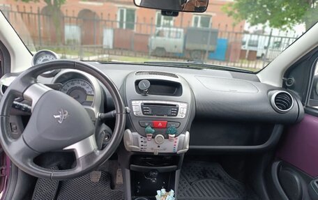Peugeot 107 I рестайлинг, 2012 год, 600 000 рублей, 13 фотография