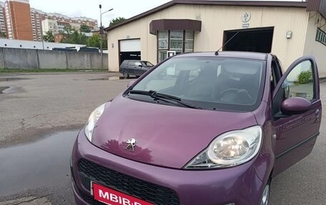 Peugeot 107 I рестайлинг, 2012 год, 600 000 рублей, 8 фотография