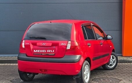 Hyundai Getz I рестайлинг, 2005 год, 599 000 рублей, 4 фотография