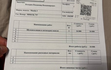 Mazda 3, 2019 год, 2 390 000 рублей, 22 фотография