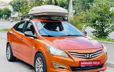 Hyundai Solaris II рестайлинг, 2015 год, 549 000 рублей, 3 фотография