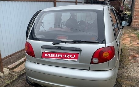 Daewoo Matiz I, 2007 год, 180 000 рублей, 5 фотография