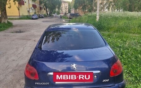Peugeot 206, 2007 год, 150 000 рублей, 3 фотография
