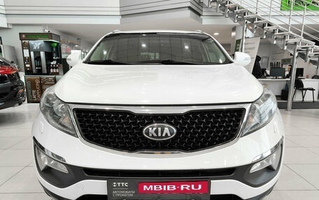 KIA Sportage III, 2014 год, 1 350 000 рублей, 2 фотография