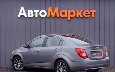 Chevrolet Aveo III, 2012 год, 489 000 рублей, 4 фотография