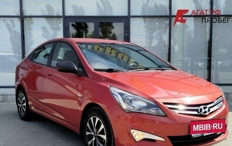 Hyundai Solaris II рестайлинг, 2016 год, 1 200 000 рублей, 3 фотография