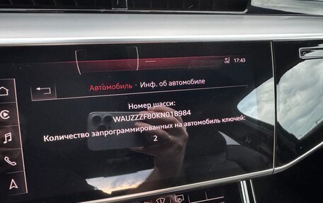 Audi A8, 2019 год, 5 500 000 рублей, 33 фотография