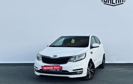 KIA Rio III рестайлинг, 2016 год, 950 000 рублей, 2 фотография