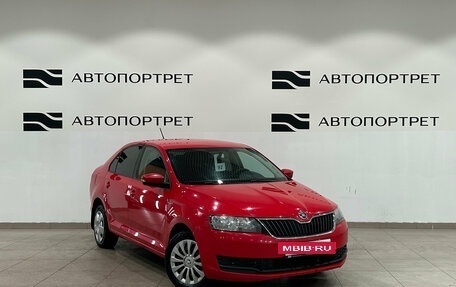Skoda Rapid I, 2018 год, 1 049 000 рублей, 9 фотография