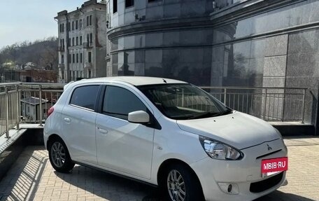 Mitsubishi Mirage VI рестайлинг, 2012 год, 395 000 рублей, 2 фотография
