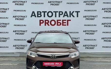 Toyota Camry, 2017 год, 2 085 000 рублей, 2 фотография