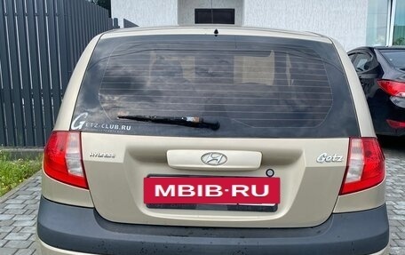 Hyundai Getz I рестайлинг, 2008 год, 375 000 рублей, 6 фотография