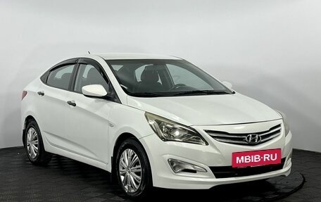 Hyundai Solaris II рестайлинг, 2014 год, 760 000 рублей, 4 фотография