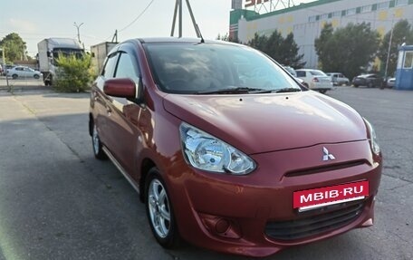 Mitsubishi Mirage VI рестайлинг, 2013 год, 560 000 рублей, 3 фотография