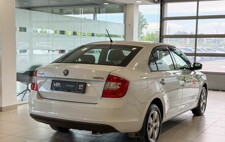 Skoda Rapid I, 2014 год, 1 037 000 рублей, 6 фотография