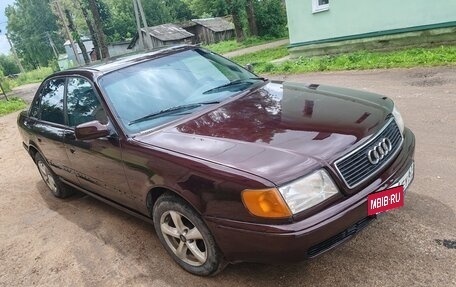 Audi 100, 1991 год, 330 000 рублей, 4 фотография
