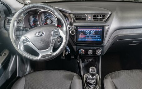 KIA Rio III рестайлинг, 2016 год, 970 000 рублей, 10 фотография
