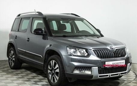 Skoda Yeti I рестайлинг, 2015 год, 1 329 700 рублей, 3 фотография