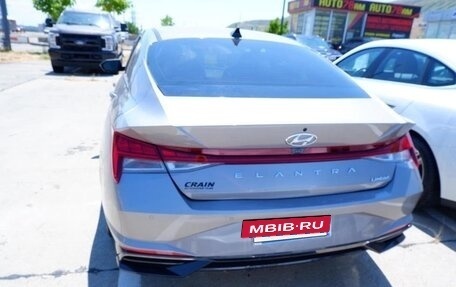 Hyundai Elantra, 2022 год, 2 100 000 рублей, 4 фотография