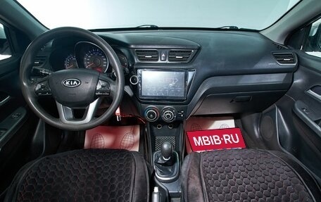 KIA Rio III рестайлинг, 2012 год, 519 000 рублей, 11 фотография