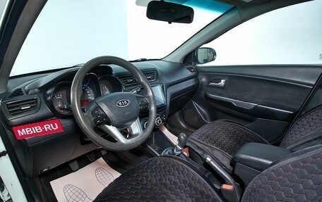KIA Rio III рестайлинг, 2012 год, 519 000 рублей, 10 фотография